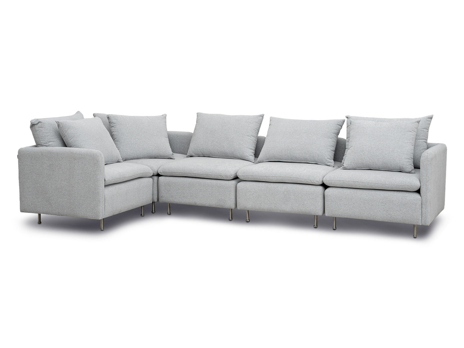 Sala Nilo Modular #Color_Gainsboro"T48901"