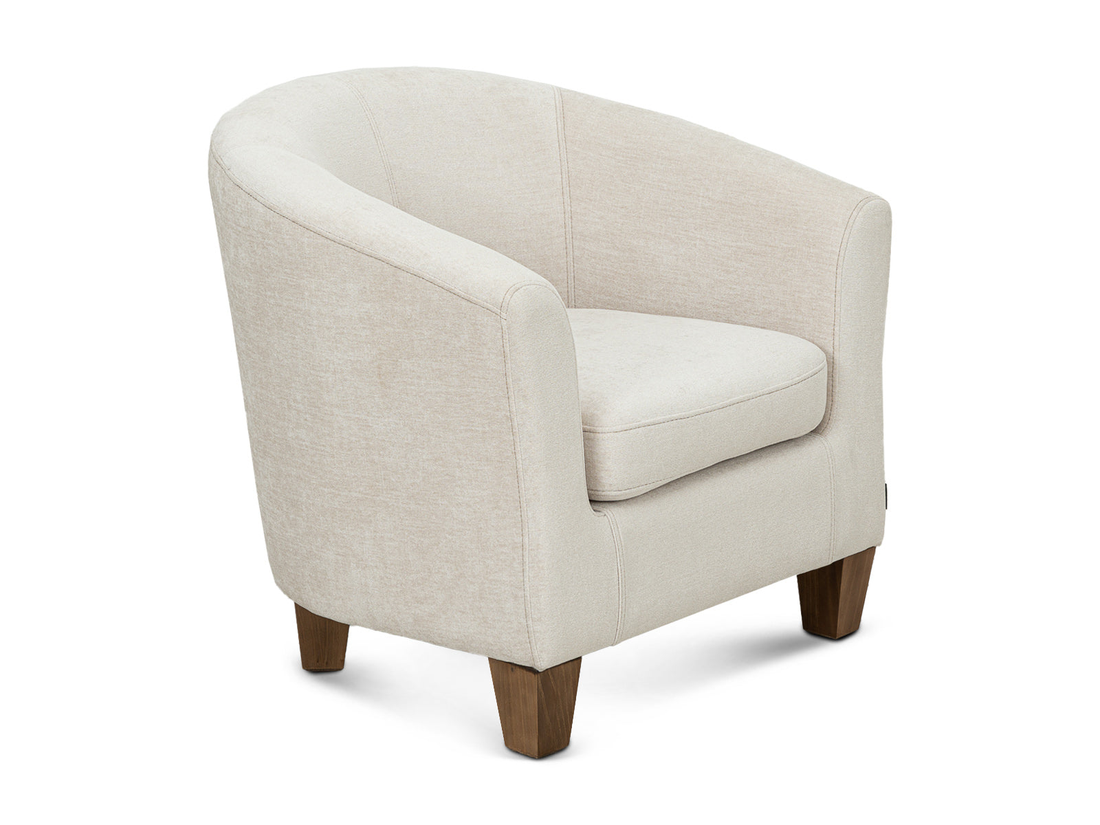 Sillon Auxiliar Melba c/Moka #Color_Snow"T454104"
