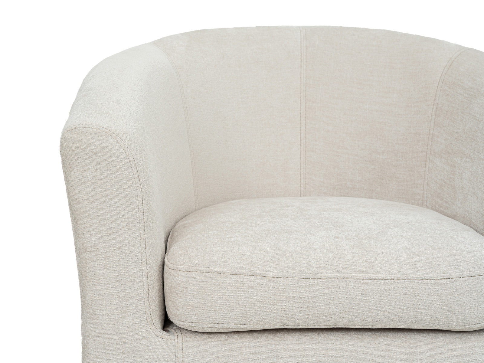 Sillon Auxiliar Melba c/Moka #Color_Snow"T454104"