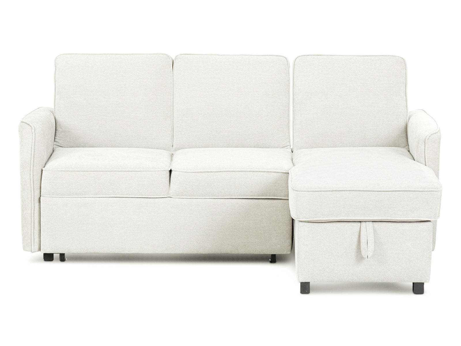 Sala Modular Sofa Cama Charlie #Color_Snow"T454104"
