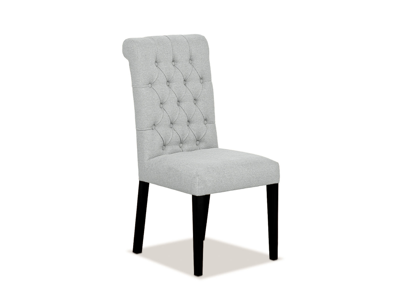 Silla Martini Capitoneada Negro #Color_Silver"T36916"
