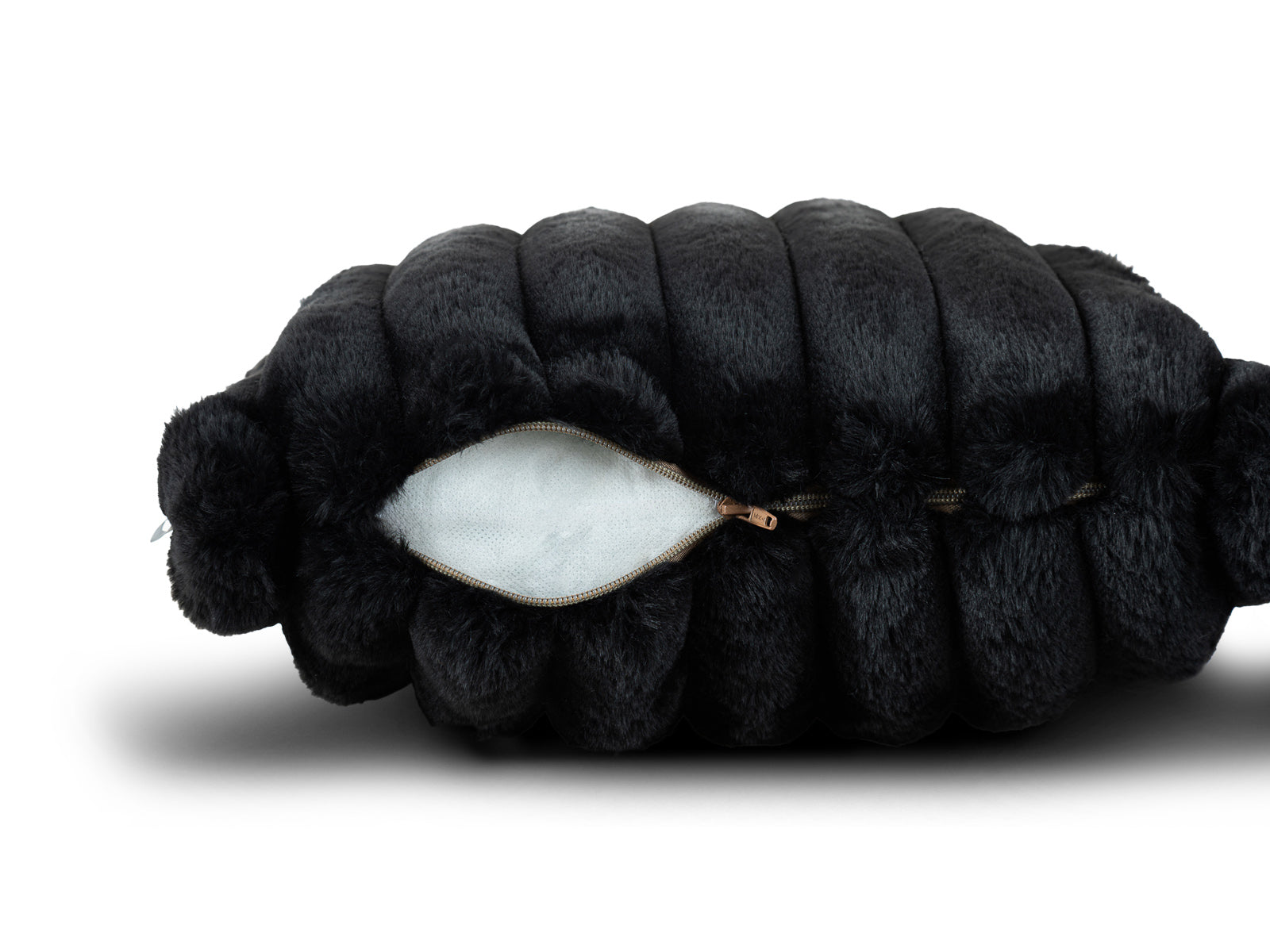 Cojin Poliester Glam Negro Medium