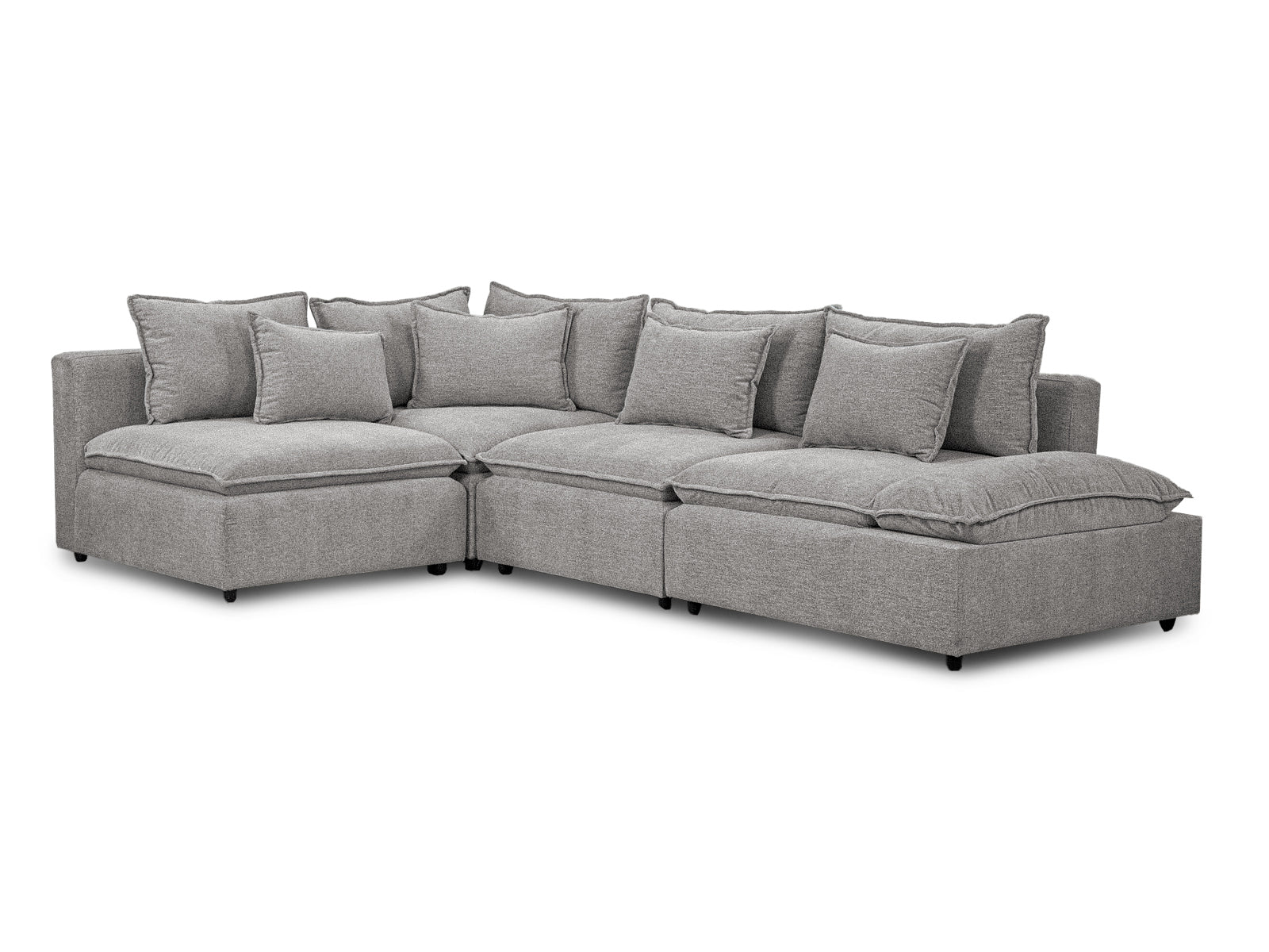 Sala Bella Modular 4P #Color_Silver"T36914"