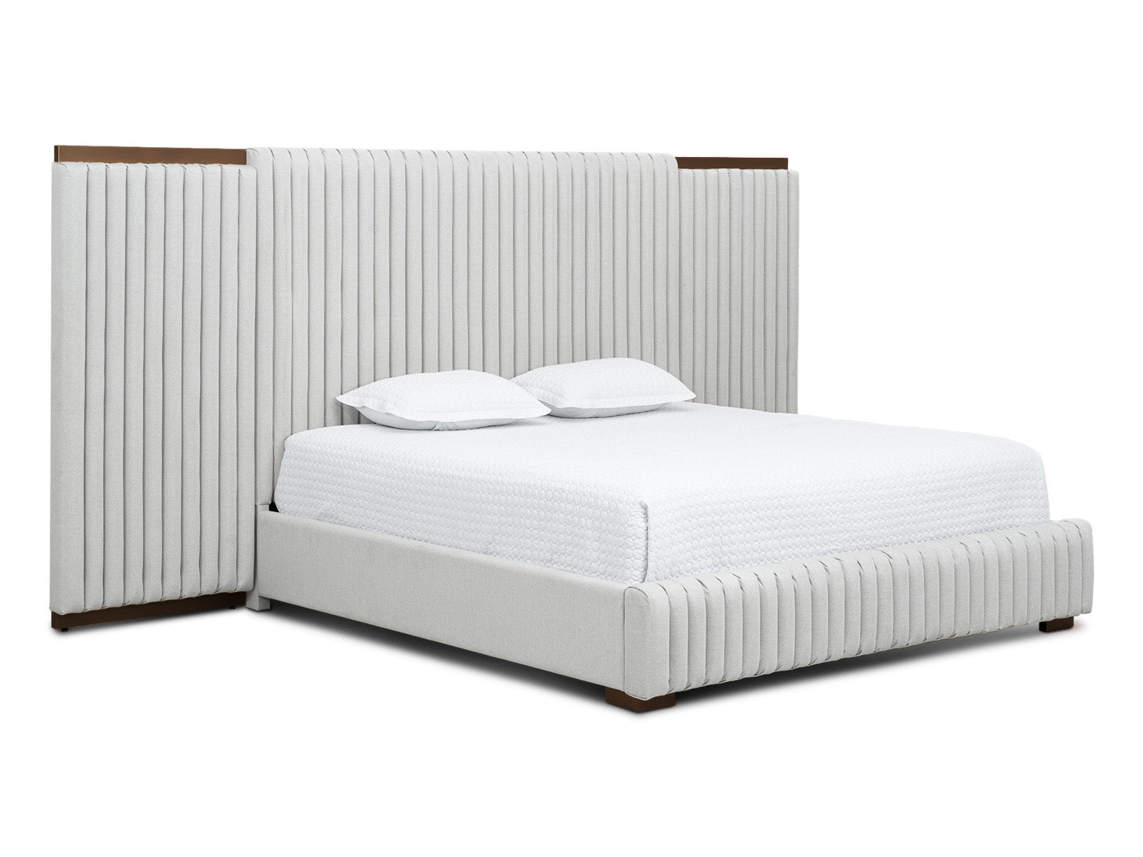 Cama Kioto Paneles Laterales #Color_Gainsboro"T48901"