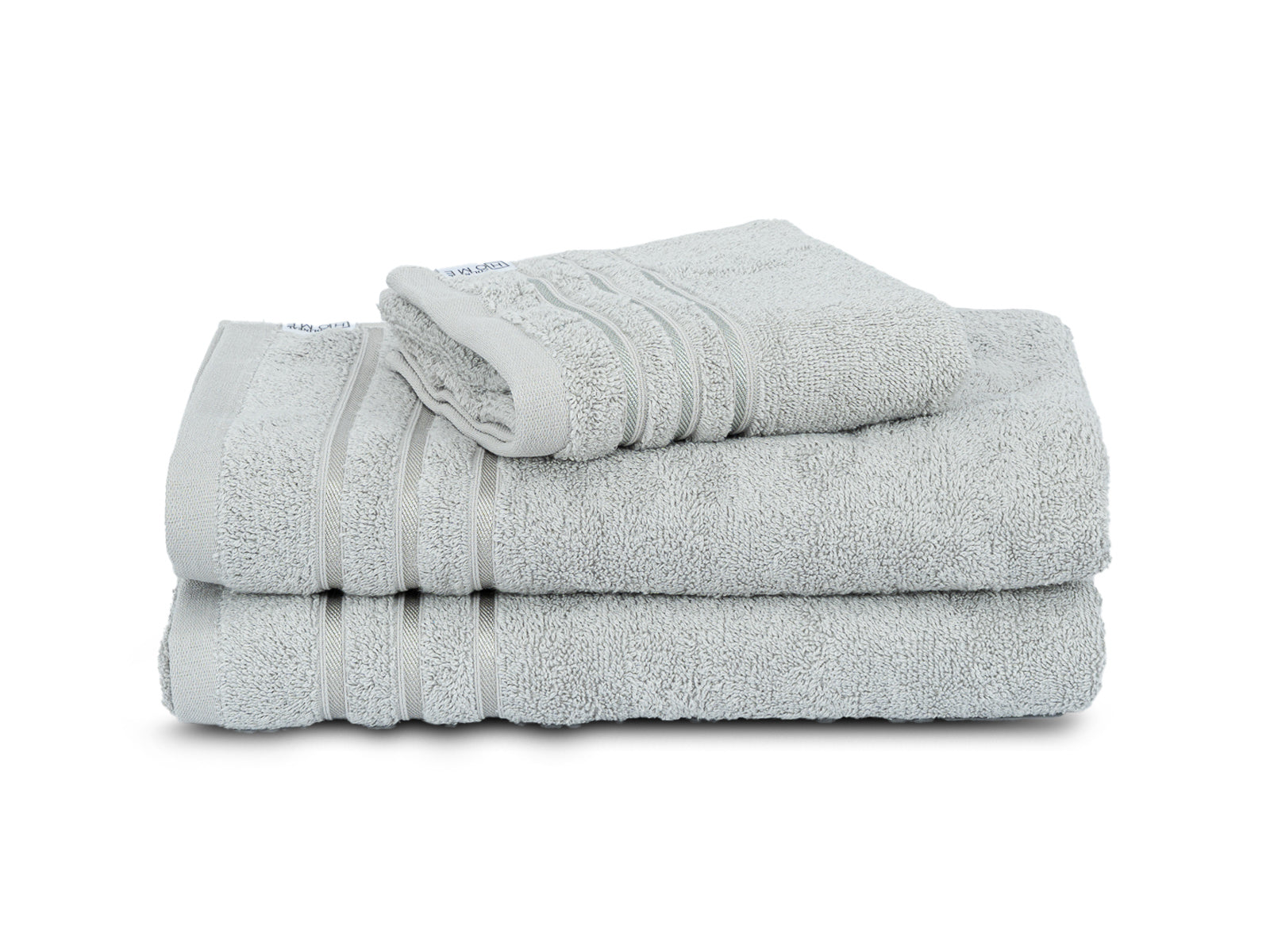 Set X 3 Piezas Toallas Algodon Denver #Color_Gris