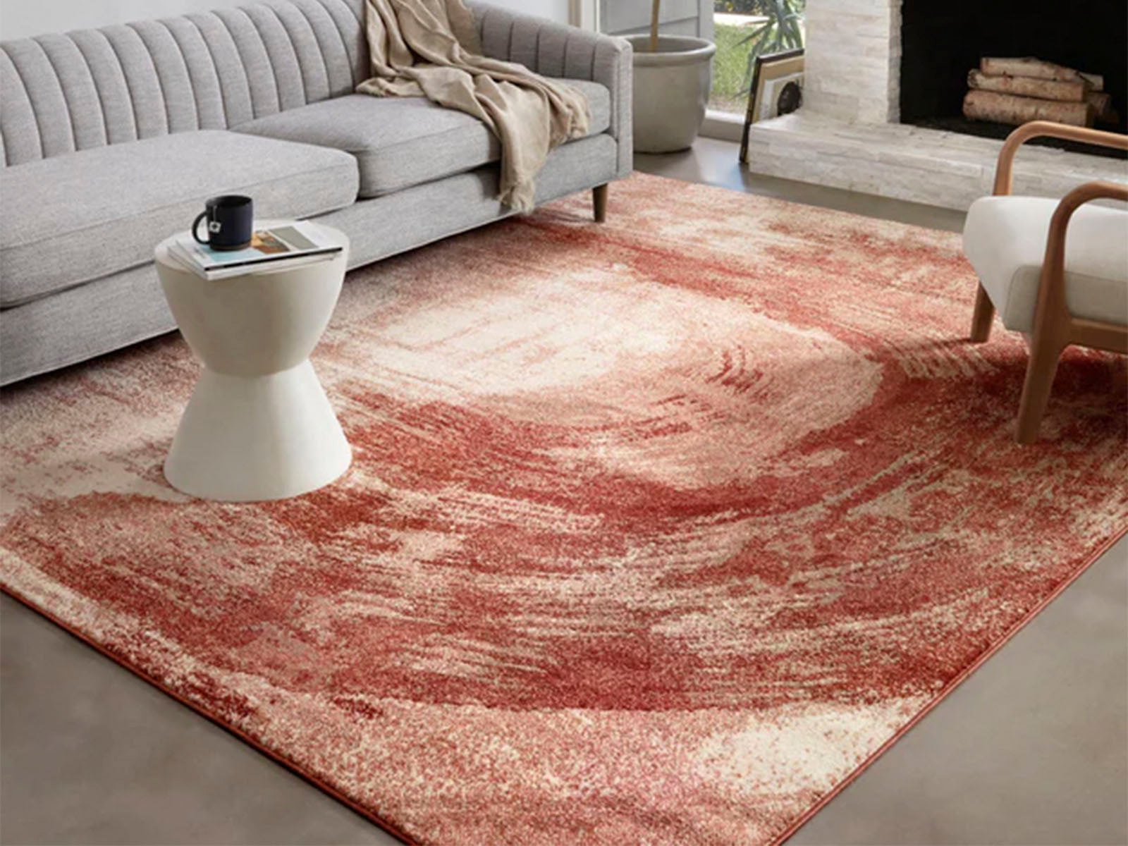 Alfombra Polipropileno Naranja