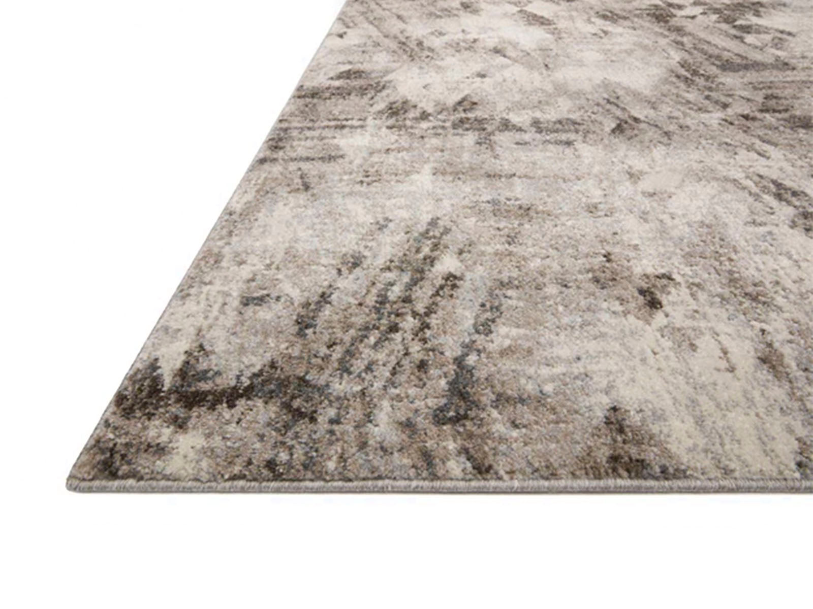 Alfombra Texturizada C/Beige y Cafe