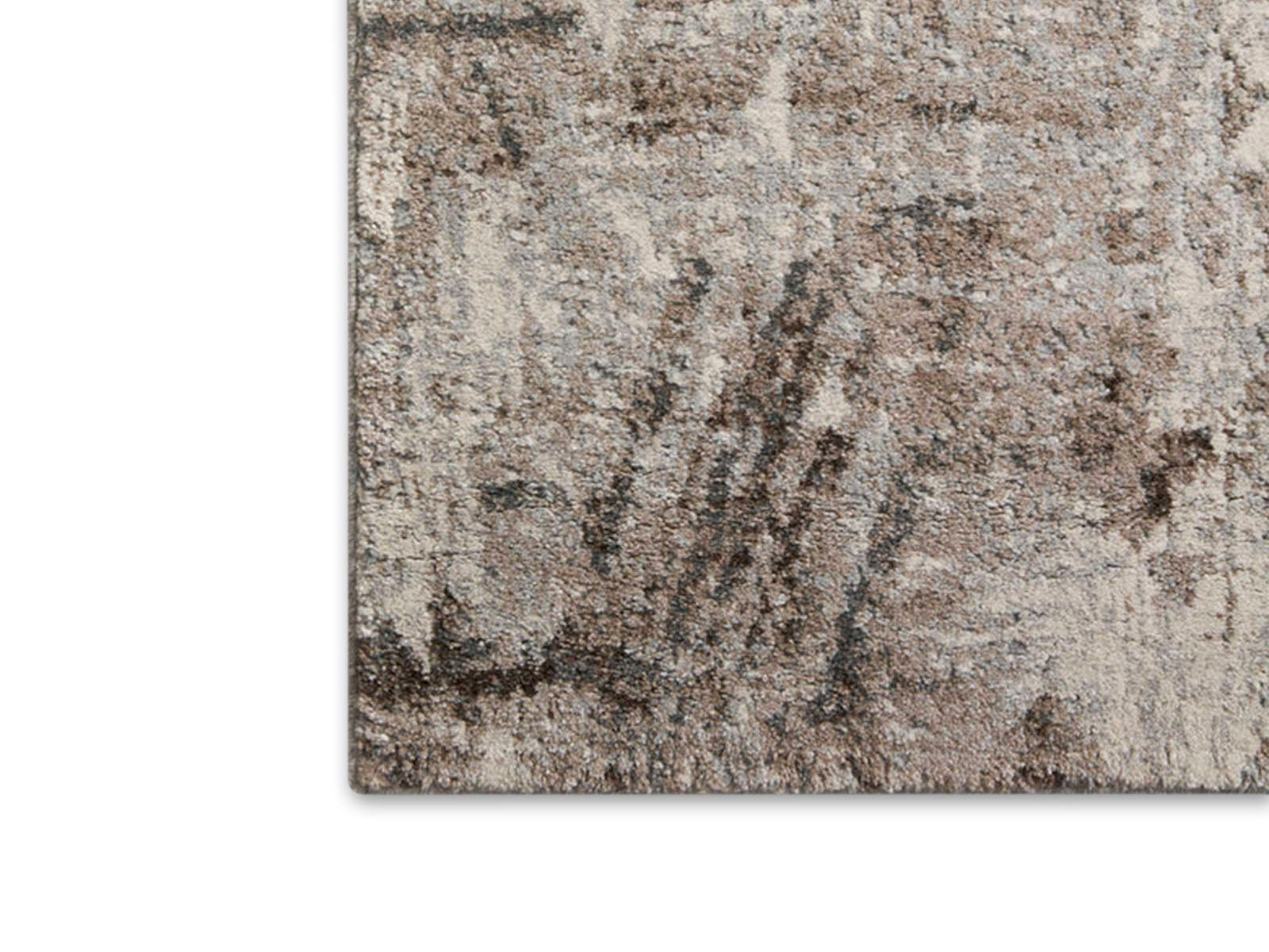 Alfombra Texturizada C/Beige y Cafe