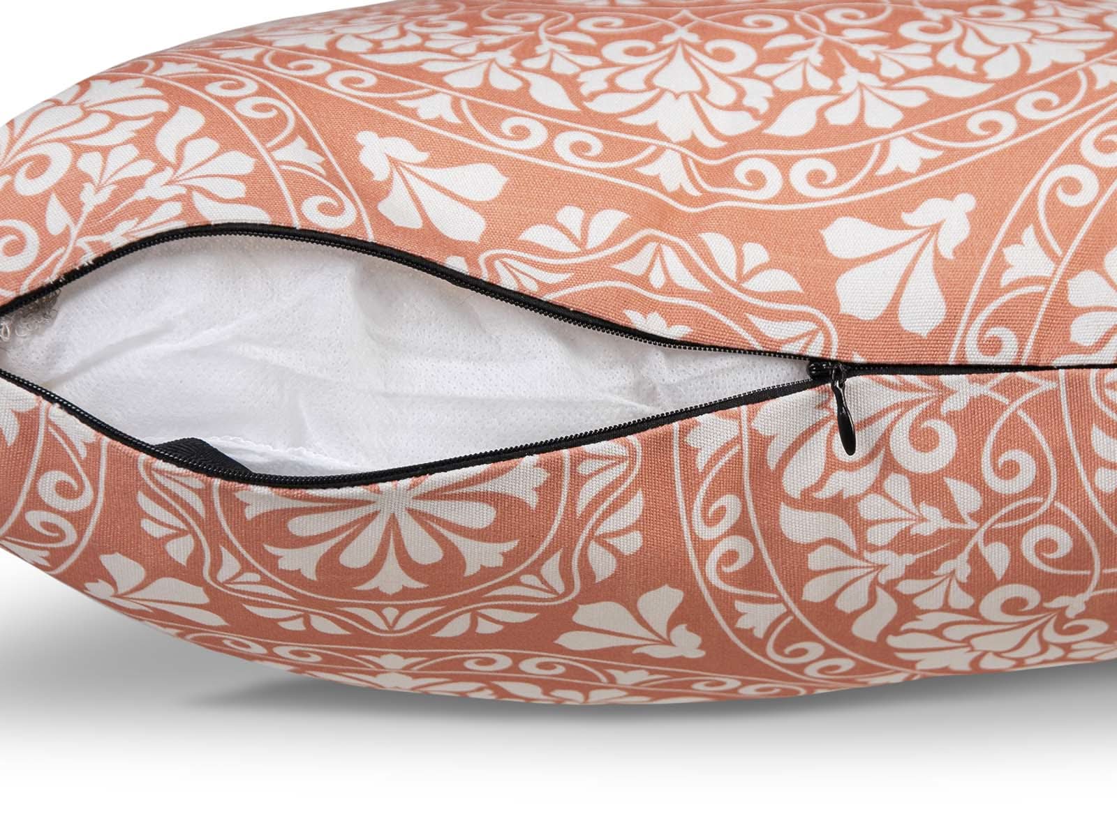 Cojin Outdoor C/Naranja 45x45cm