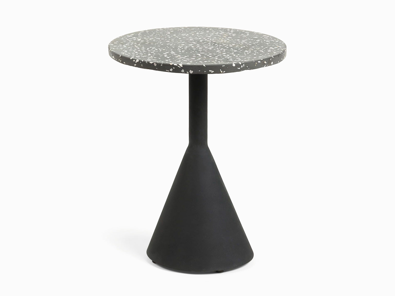 Mesa Aux Melano Terrazzo Negro