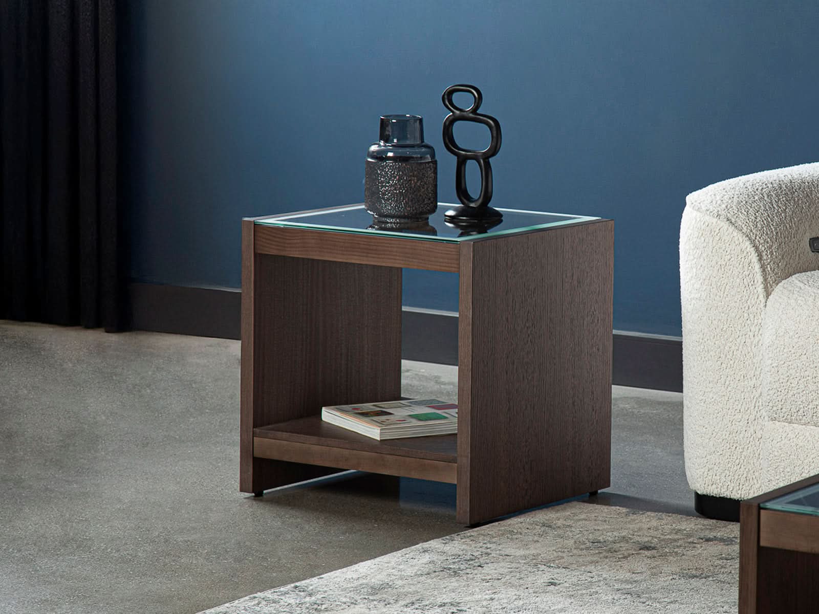 Mesa Auxiliar Metropolitan Cenizo