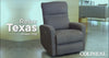 Recliner Texas Power Usb #Color_Beige"ELISHX"