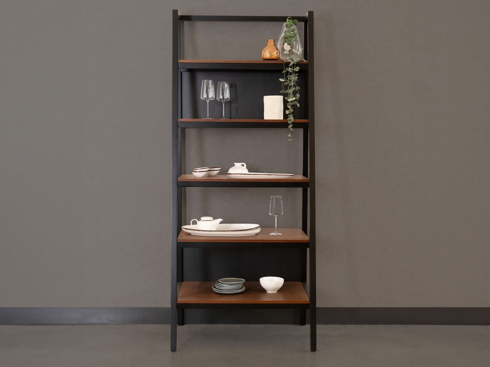 Vitrina Calabria C/Honey Wash & Negro