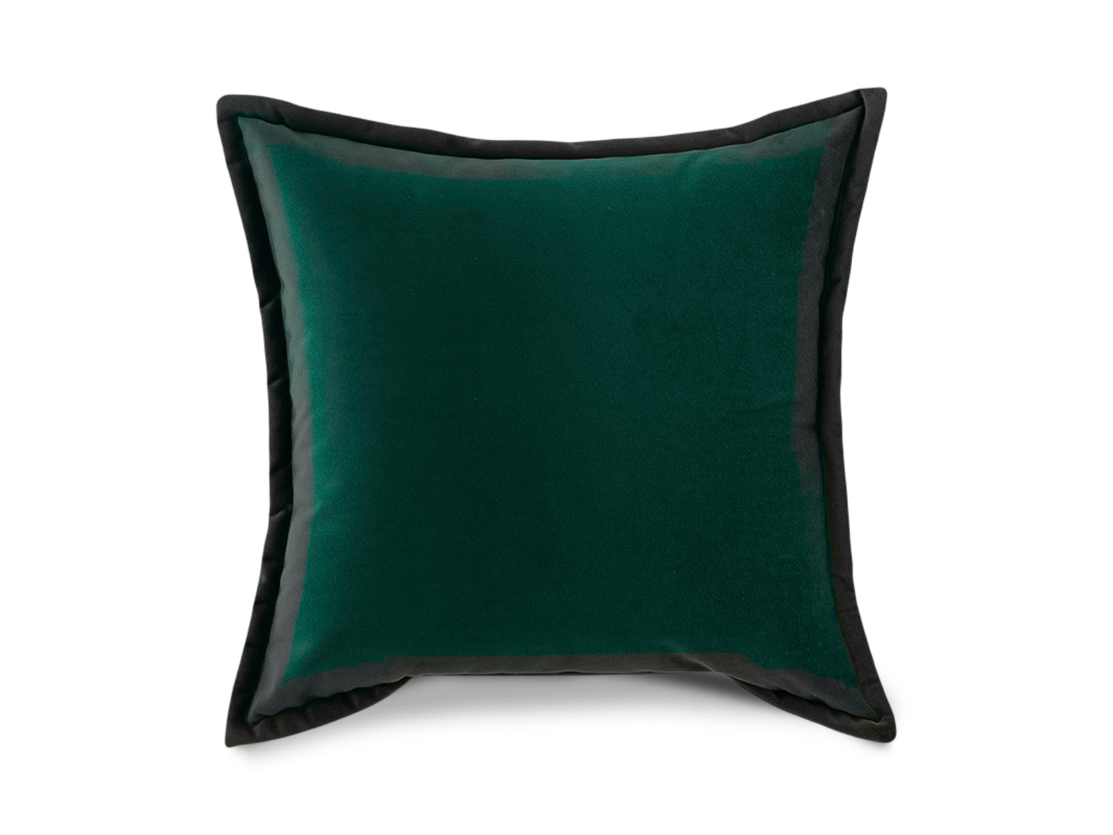 Cojin Acolchado Cuadro 45x45cm C/Verde