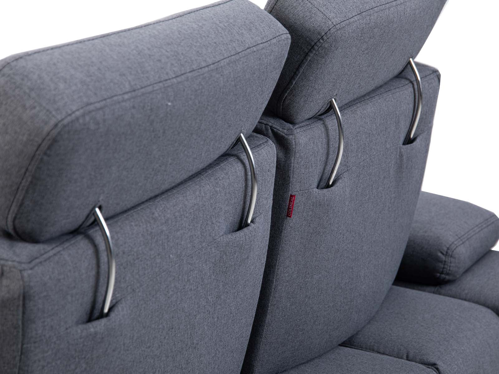 Sofa Acro Plus Doble V3 #Color_SlateGray"T336900"