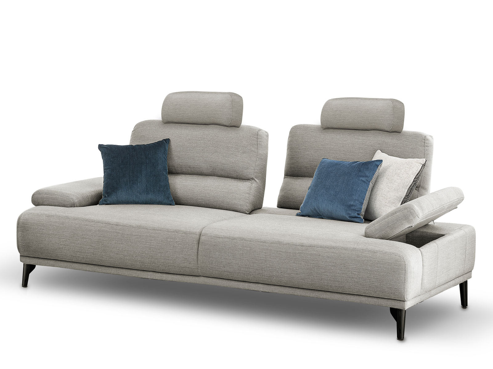 Sofa Acro Plus Triple V3 #Color_LightGrey"T3898"