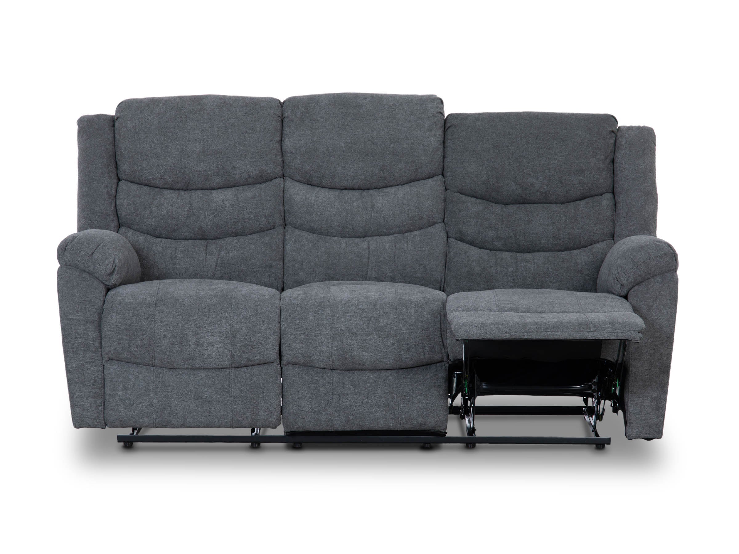 Sofa Triple Bradford C/Recliner #Color_DimGray"TIC547"